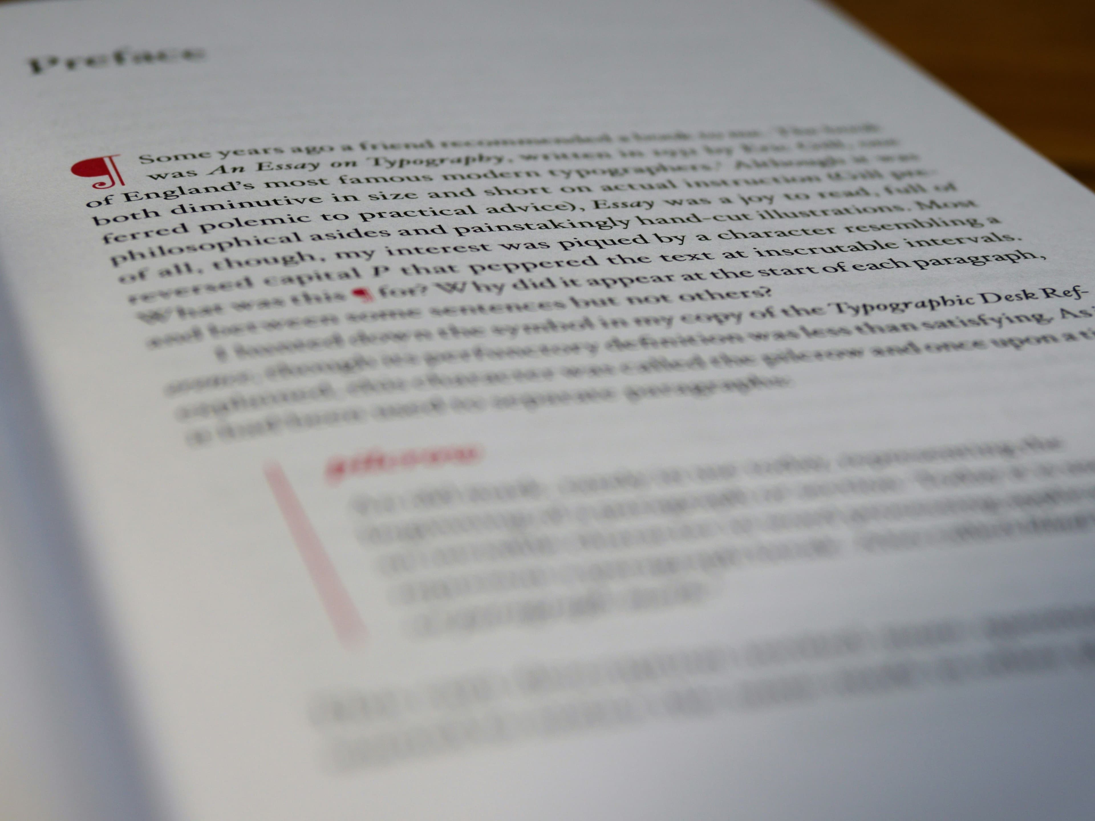 Formatiertes Manuskript